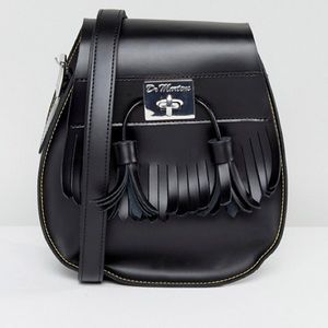 Doc Marten Black Frills Bag